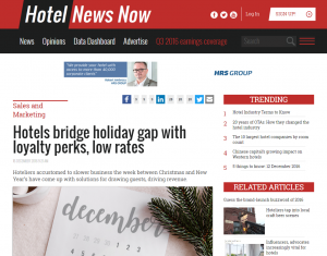 Hotel News Now Features Laurie Hobbs on Christmas Marketing