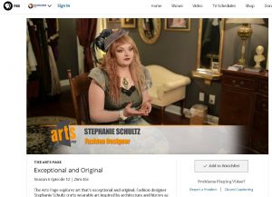 The Arts Page Featuring Pfister Artist in Residence Stephanie Schultz